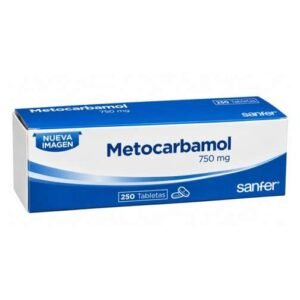 Metocarbamol 750 mg caja x 250 tab de Recipe